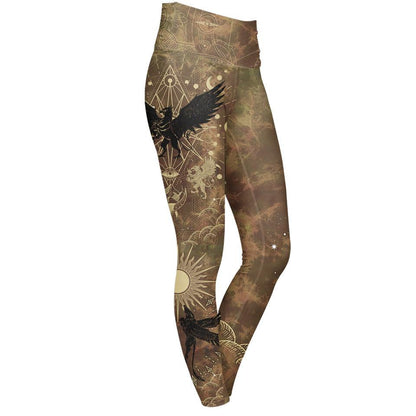 High Waisted Leggings XS Gryphon High Waisted Leggings 102_YOGA-PANT_XS_GRYPH