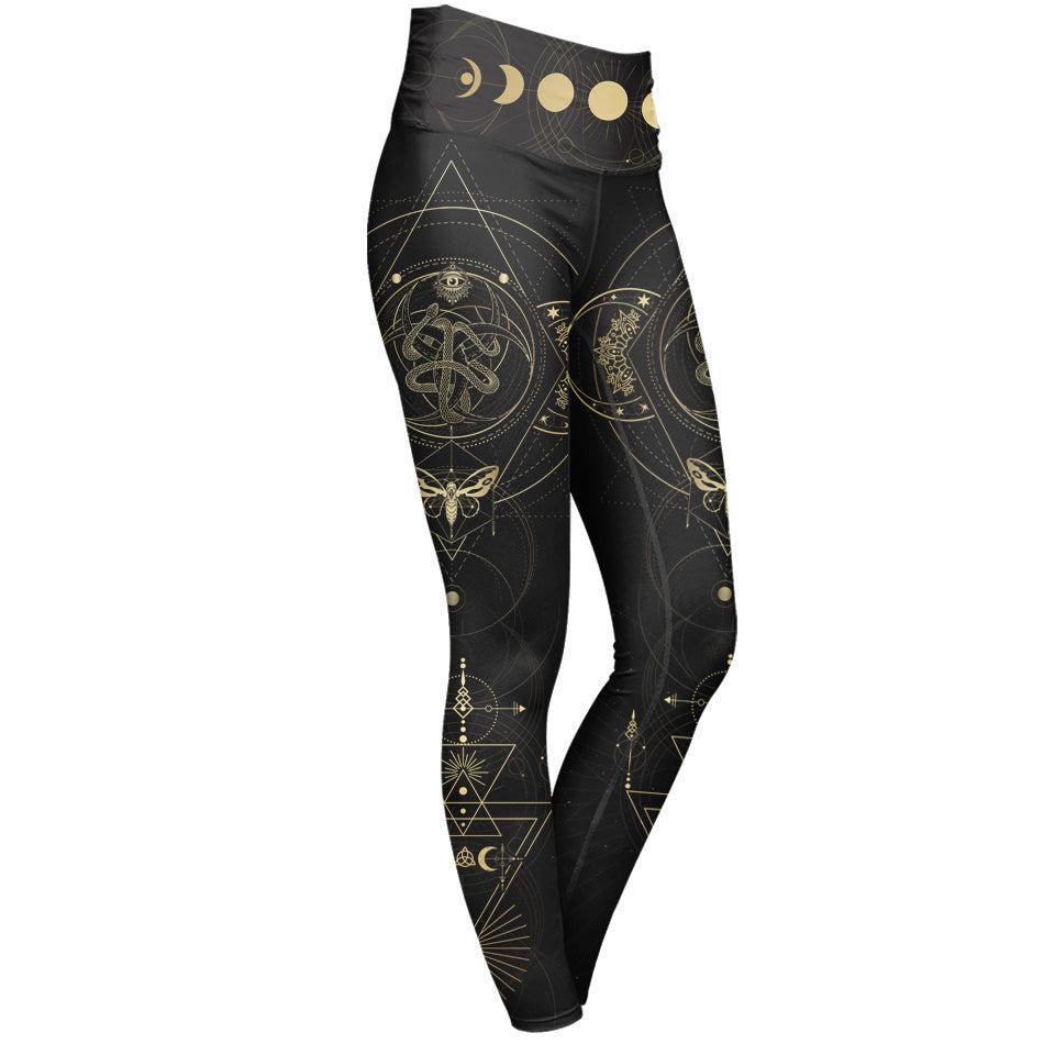 High Waisted Leggings XS Luna High Waisted Leggings 102_YOGA-PANT_XS_WICCA