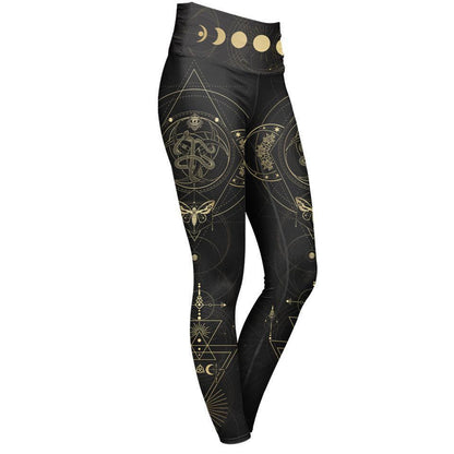 High Waisted Leggings XS Luna High Waisted Leggings 102_YOGA-PANT_XS_WICCA