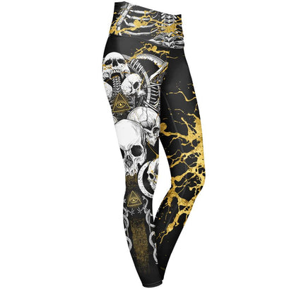 High Waisted Leggings XS Necromancer High Waisted Leggings - Limited Edition 102_YOGA-PANT_XS_LTDNEC