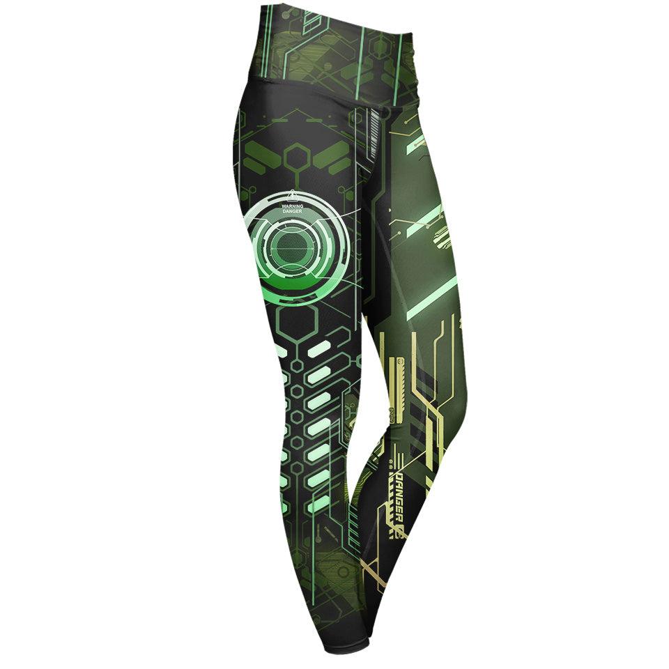 High Waisted Leggings XS Protocol Zero High Waisted Leggings - Biocore Edition 102_YOGA-PANT_XS_ATOGRN