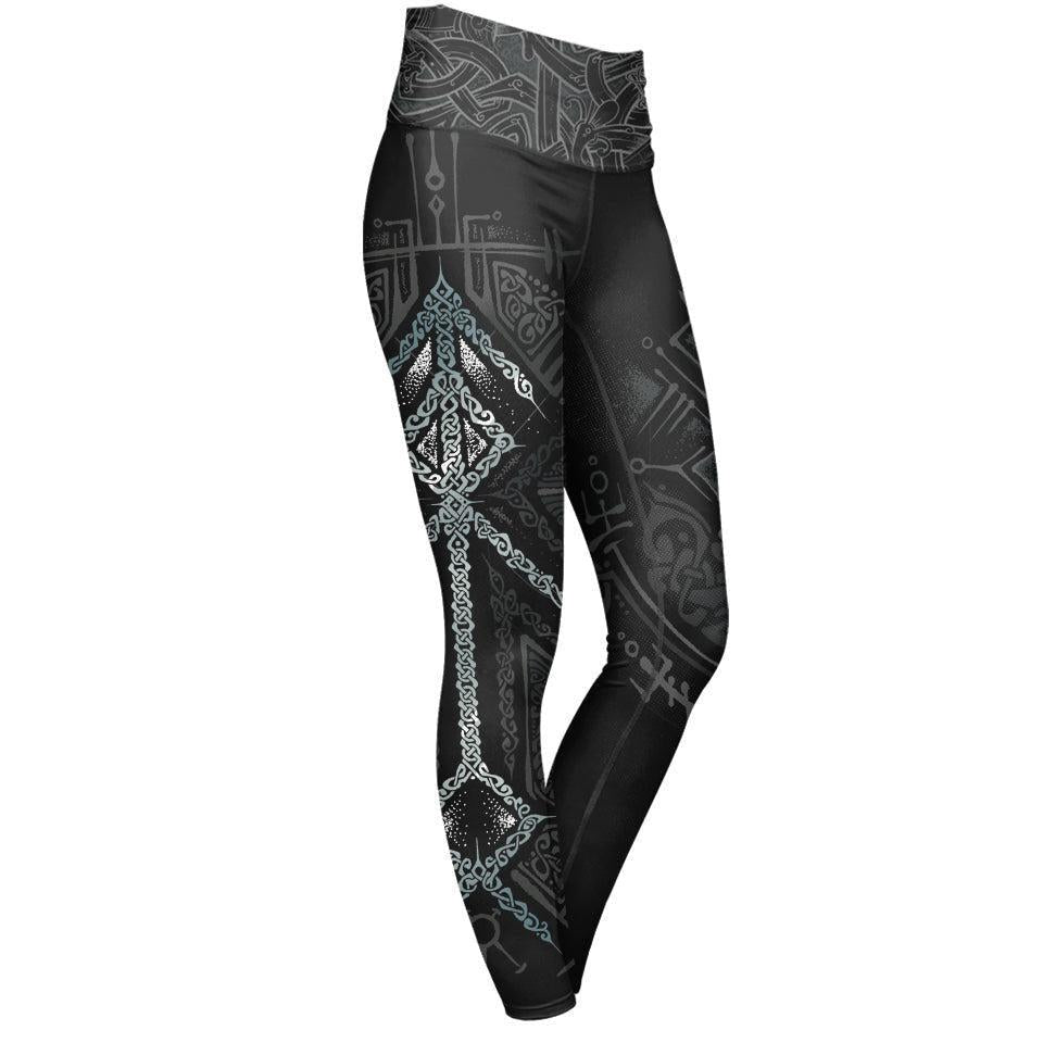 High Waisted Leggings XS Runes of Loki High Waisted Leggings 102_YOGA-PANT_XS_ROKI