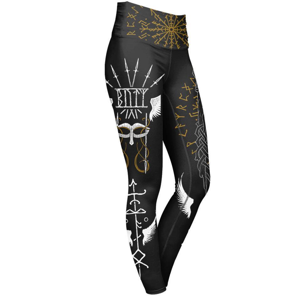 High Waisted Leggings XS Runes of Valkyrie High Waisted Leggings 102_YOGA-PANT_XS_RUVAL