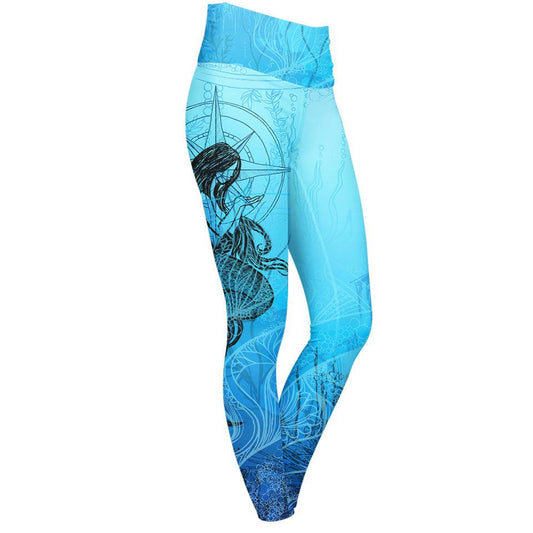 High Waisted Leggings XS Siren High Waisted Leggings 102_YOGA-PANT_XS_SIREN