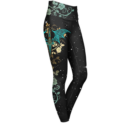 High Waisted Leggings XS Starfall High Waisted Leggings 102_YOGA-PANT_XS_STARFALL