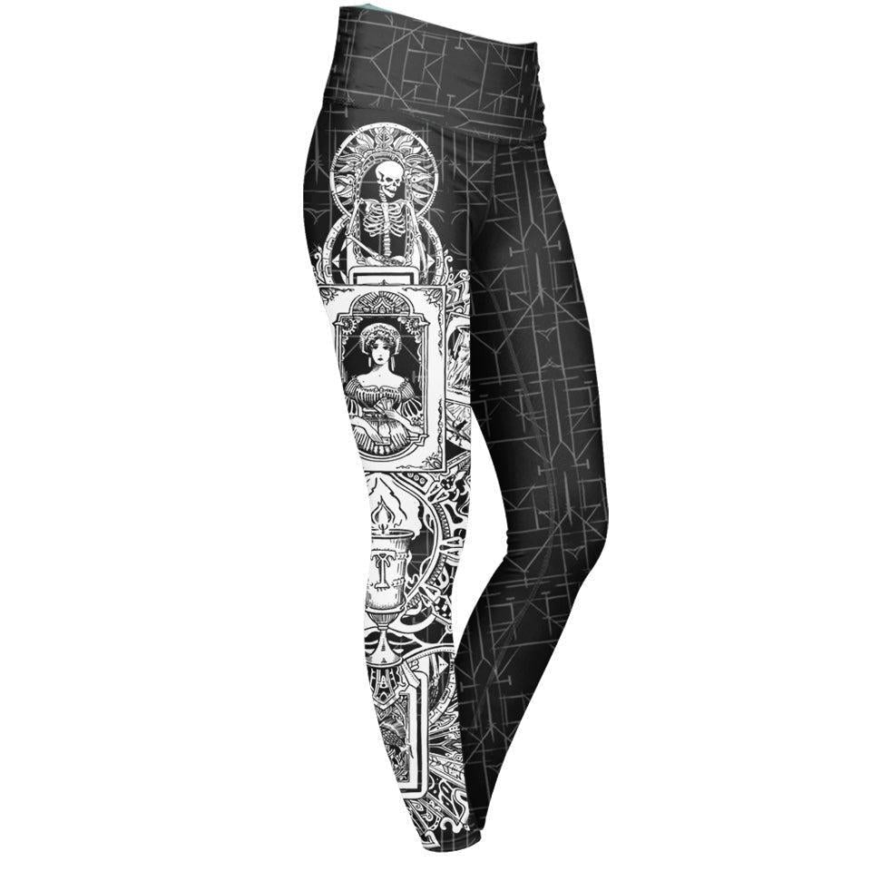 High Waisted Leggings XS Tarot High Waisted Leggings 102_YOGA-PANT_XS_TAROT