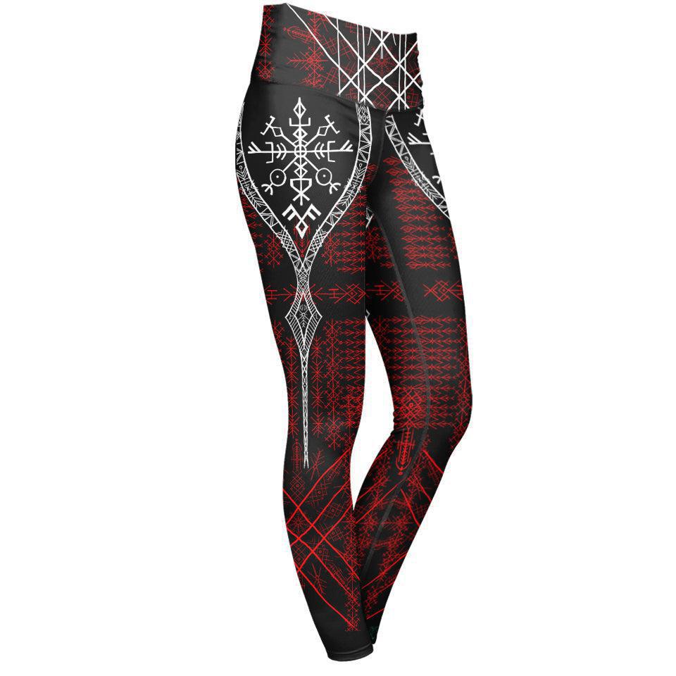 High Waisted Leggings XS Web of Fate High Waisted Leggings 102_YOGA-PANT_XS_WEB-RED