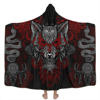 Hooded Blanket Adult-60x80 / Premium Sherpa Alpha Hooded Blanket ALPHA_HOODED-BLANKET-60x80-SHERPA