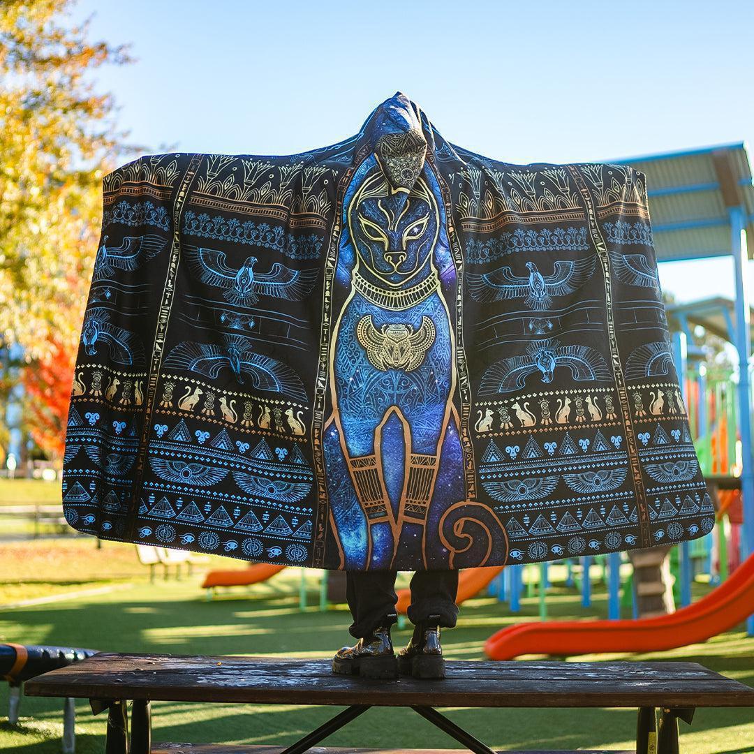 Hooded Blanket Adult-60x80 / Premium Sherpa Bastet Hooded Blanket BASTET_HOODED-BLANKET-60x80-SHERPA