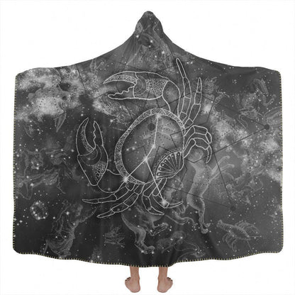 Hooded Blanket Adult-60x80 / Premium Sherpa Cancer Hooded Blanket CANCER_HOODED-BLANKET-60x80-SHERPA