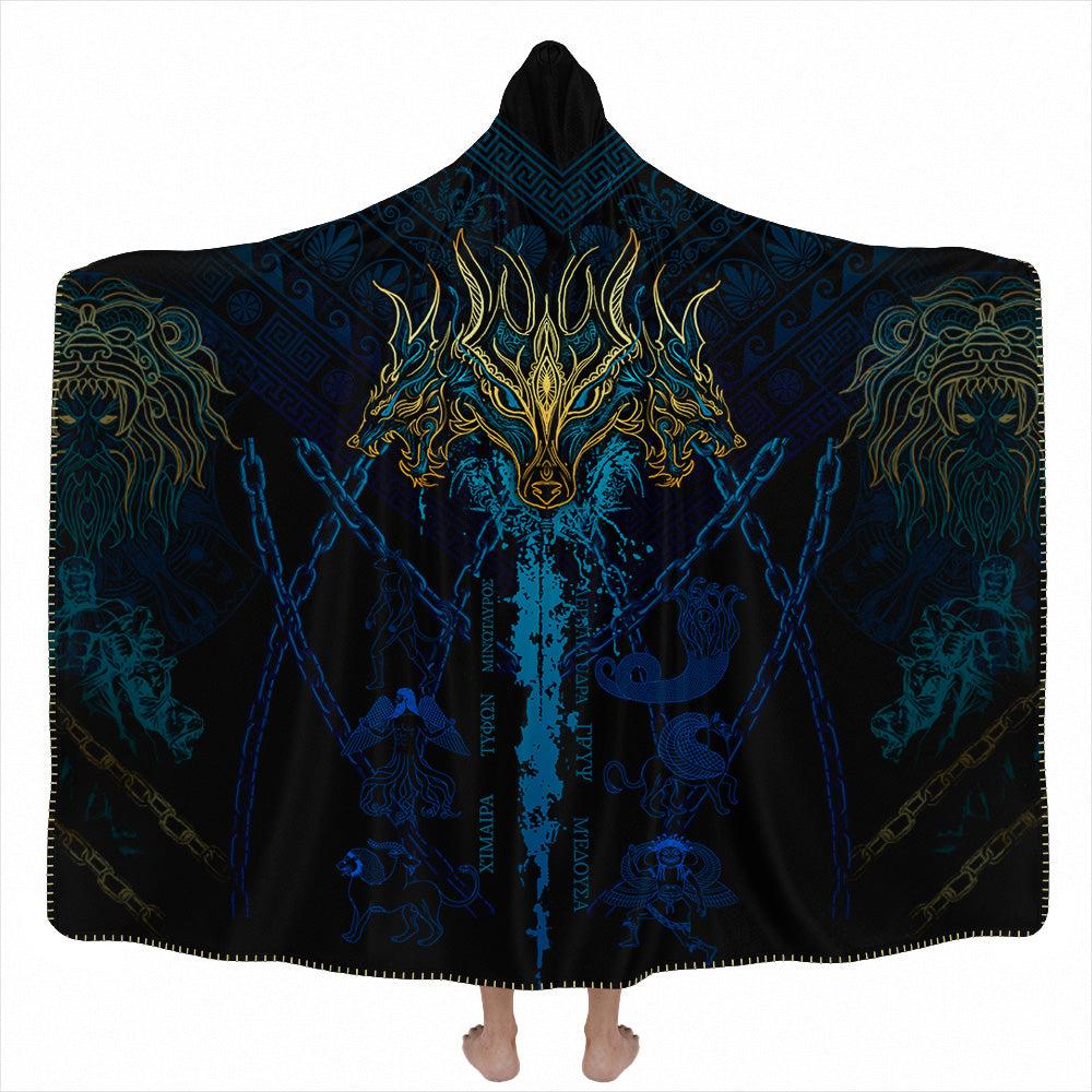 Hooded Blanket Adult-60x80 / Premium Sherpa Cerberus Hooded Blanket CERBERUS_HOODED-BLANKET-60x80-SHERPA