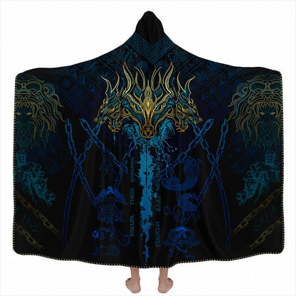 Hooded Blanket Adult-60x80 / Premium Sherpa Cerberus Hooded Blanket CERBERUS_HOODED-BLANKET-60x80-SHERPA