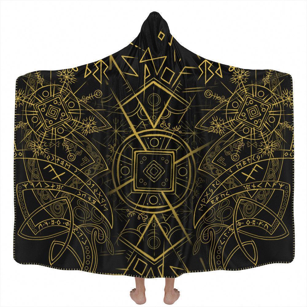 Hooded Blanket Adult-60x80 / Premium Sherpa Helm of Disguise Hooded Blanket DISGUISE_HOODED-BLANKET-60x80-SHERPA