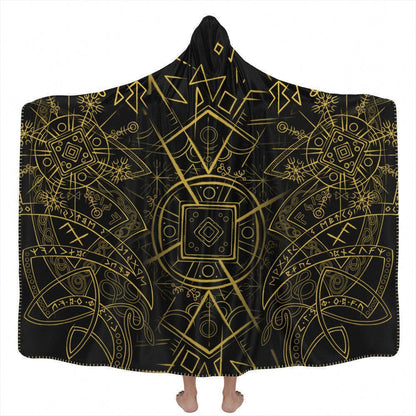 Hooded Blanket Adult-60x80 / Premium Sherpa Helm of Disguise Hooded Blanket DISGUISE_HOODED-BLANKET-60x80-SHERPA
