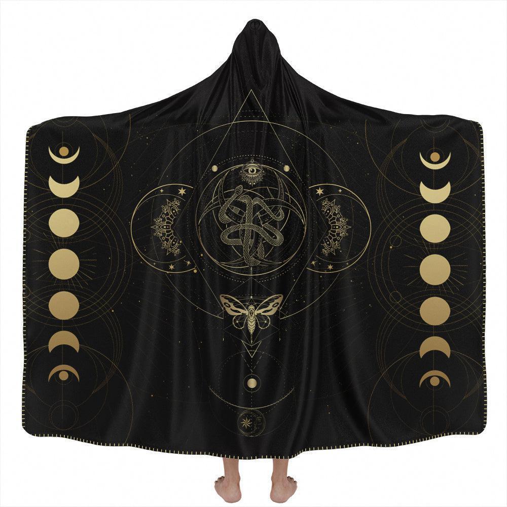 Hooded Blanket Adult-60x80 / Premium Sherpa Luna Hooded Blanket WICCA_HOODED-BLANKET-60x80-SHERPA
