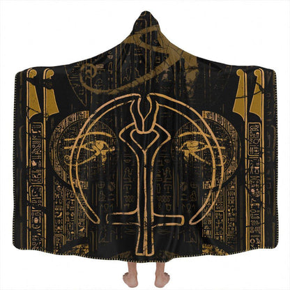 Hooded Blanket Adult-60x80 / Premium Sherpa Maat Hooded Blanket MAAT_HOODED-BLANKET-60x80-SHERPA