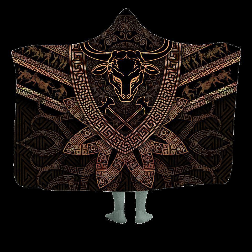 Hooded Blanket Adult-60x80 / Premium Sherpa / Original Labyrinth Hooded Blanket LABYRINTH_HOODED-BLANKET-60x80-SHERPA