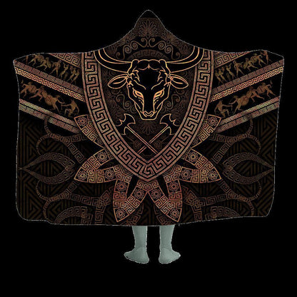 Hooded Blanket Adult-60x80 / Premium Sherpa / Original Labyrinth Hooded Blanket LABYRINTH_HOODED-BLANKET-60x80-SHERPA