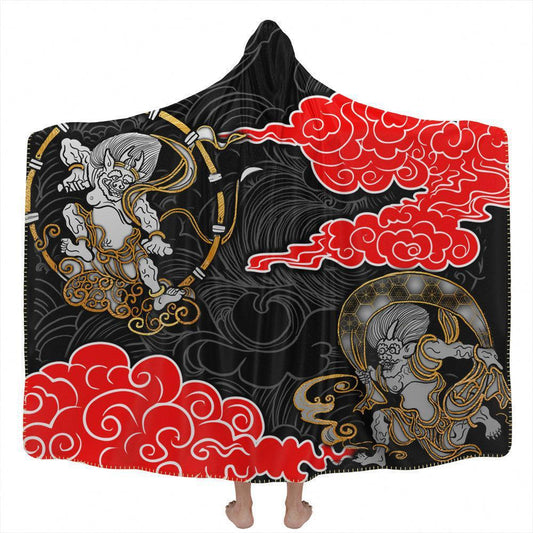 Hooded Blanket Adult-60x80 / Premium Sherpa Ronin Hooded Blanket RONIN_HOODED-BLANKET-60x80-SHERPA
