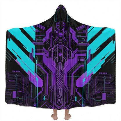 Hooded Blanket Adult-60x80 / Premium Sherpa Ultraviolet Hooded Blanket ULTRAVI_HOODED-BLANKET-60x80-SHERPA