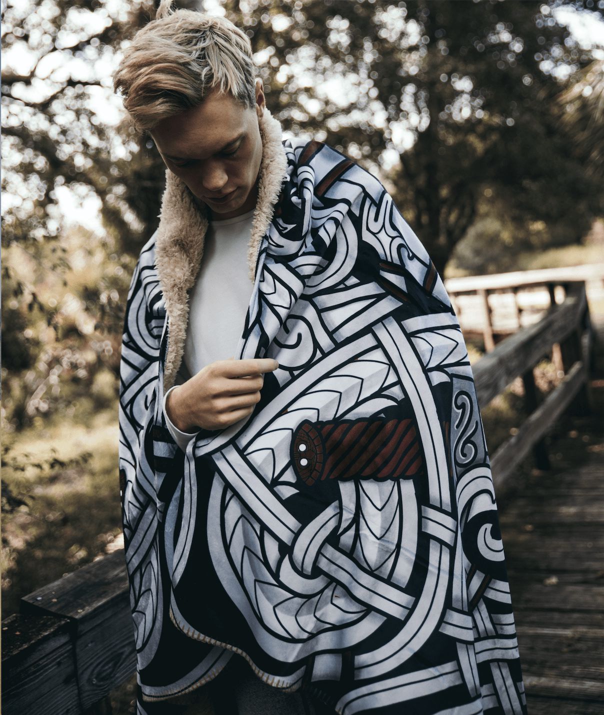 Hooded Blanket Celtic Hooded Blanket