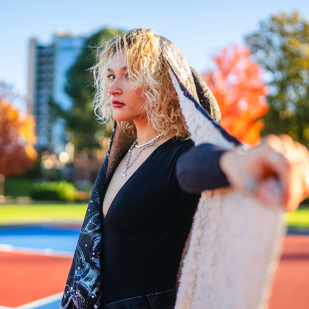 Hooded Blanket Constellations Hooded Blanket