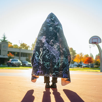 Hooded Blanket Constellations Hooded Blanket