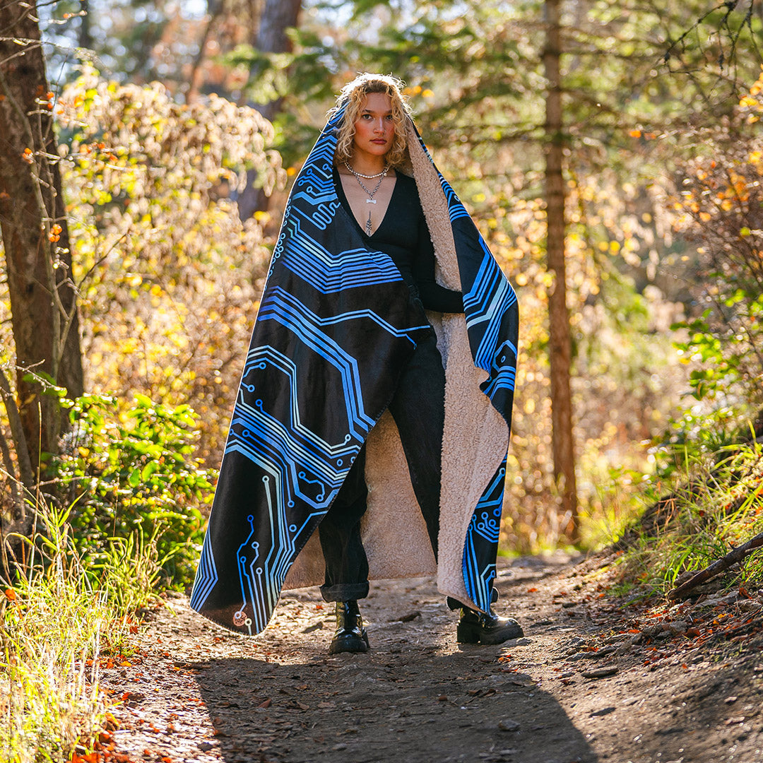 Hooded Blanket Cyber Hooded Blanket