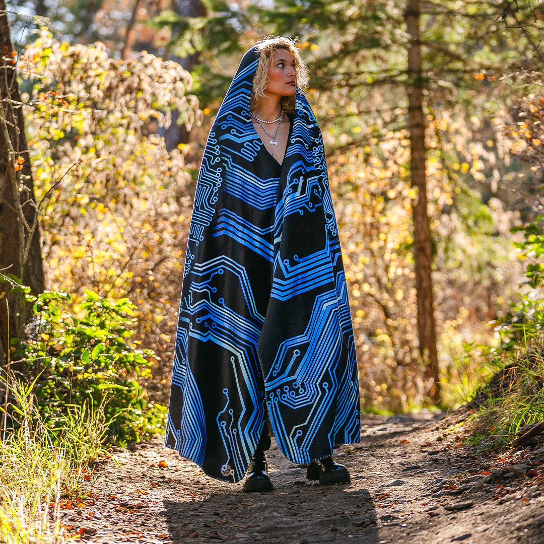 Hooded Blanket Cyber Hooded Blanket