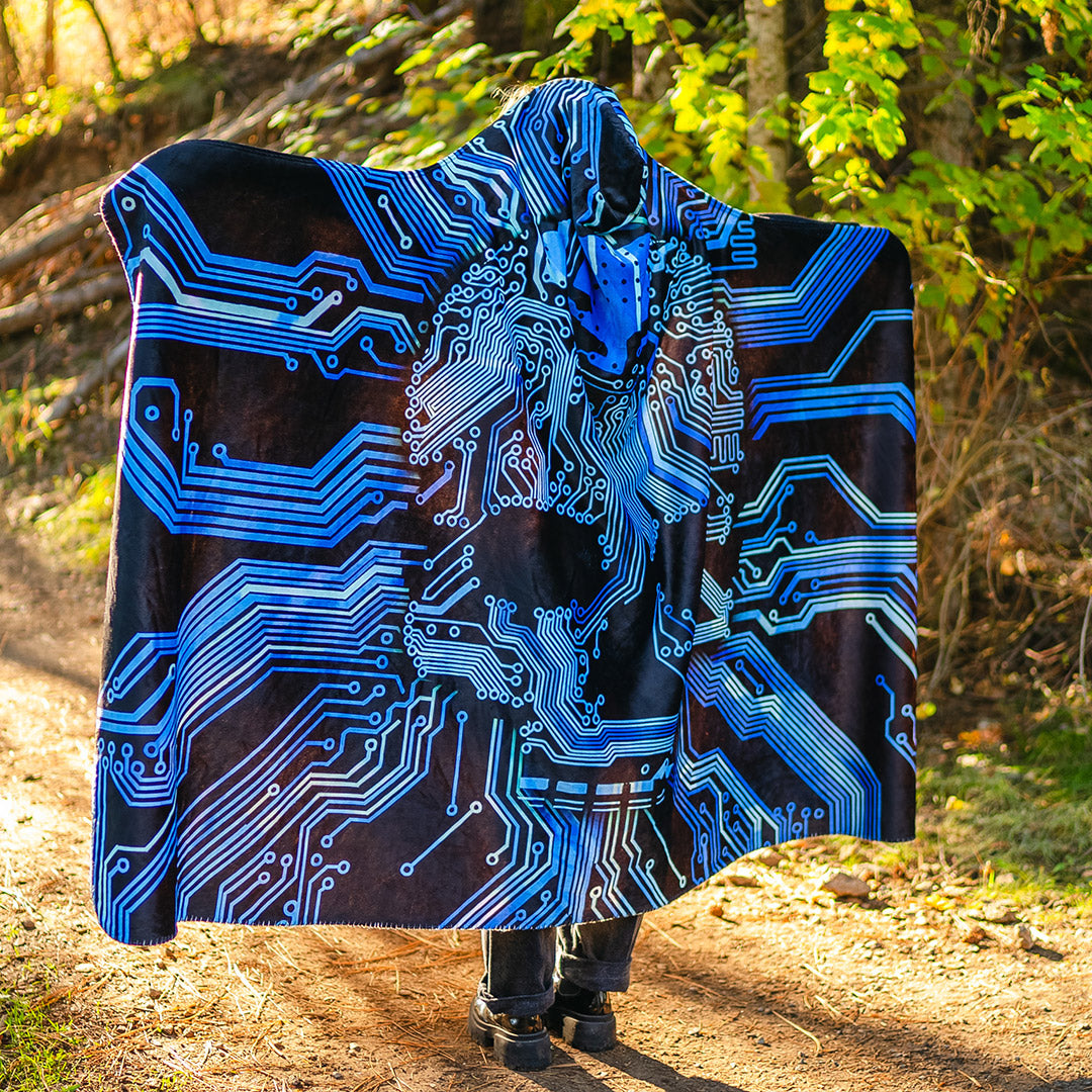 Hooded Blanket Cyber Hooded Blanket