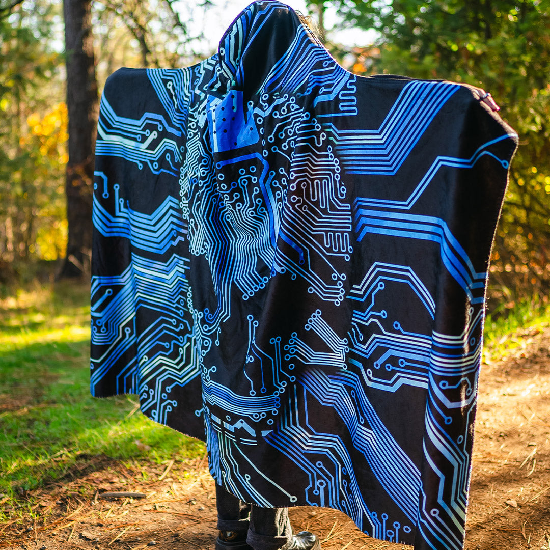 Hooded Blanket Cyber Hooded Blanket