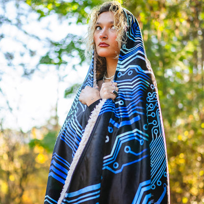 Hooded Blanket Cyber Hooded Blanket