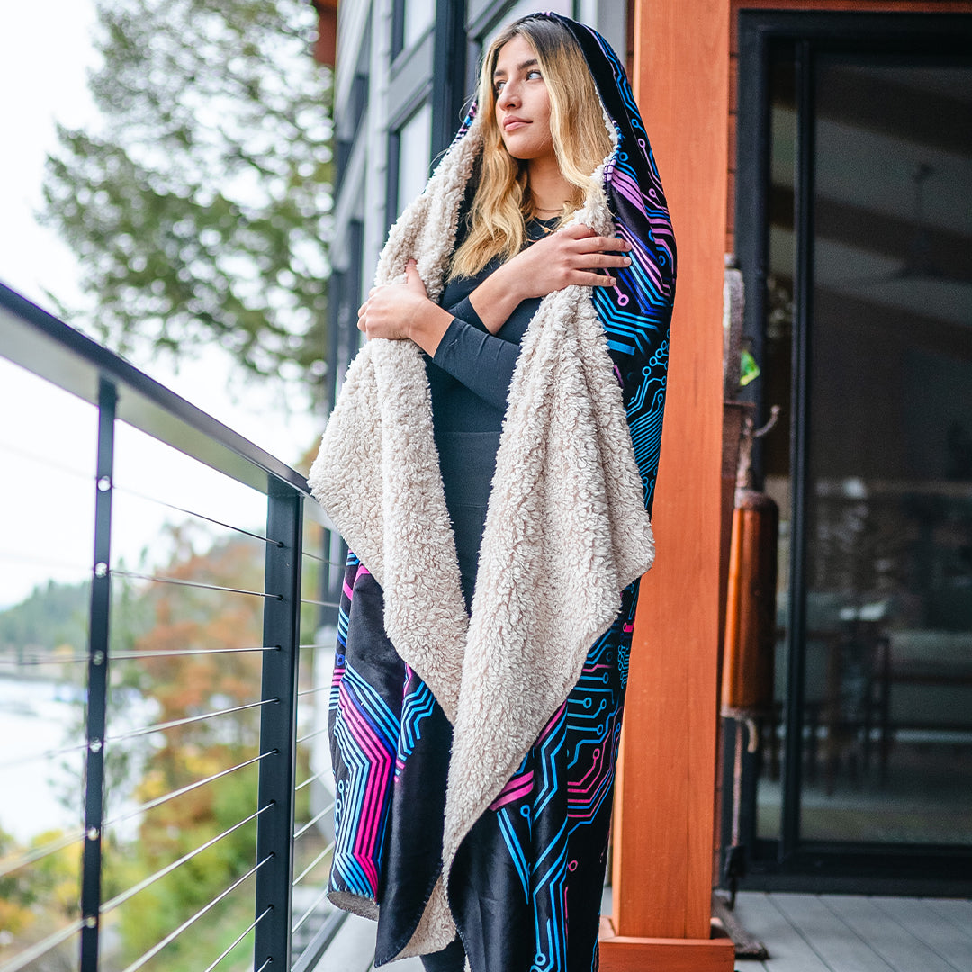 Hooded Blanket Cyber Hooded Blanket - Limited