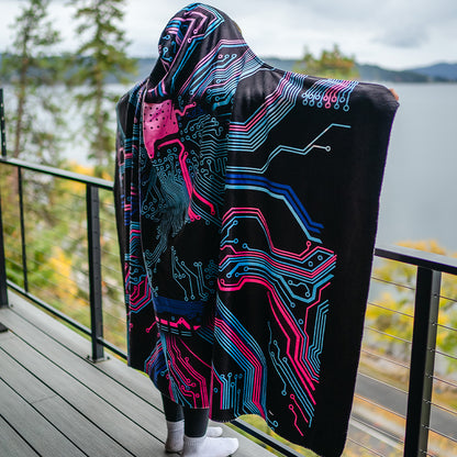Hooded Blanket Cyber Hooded Blanket - Limited