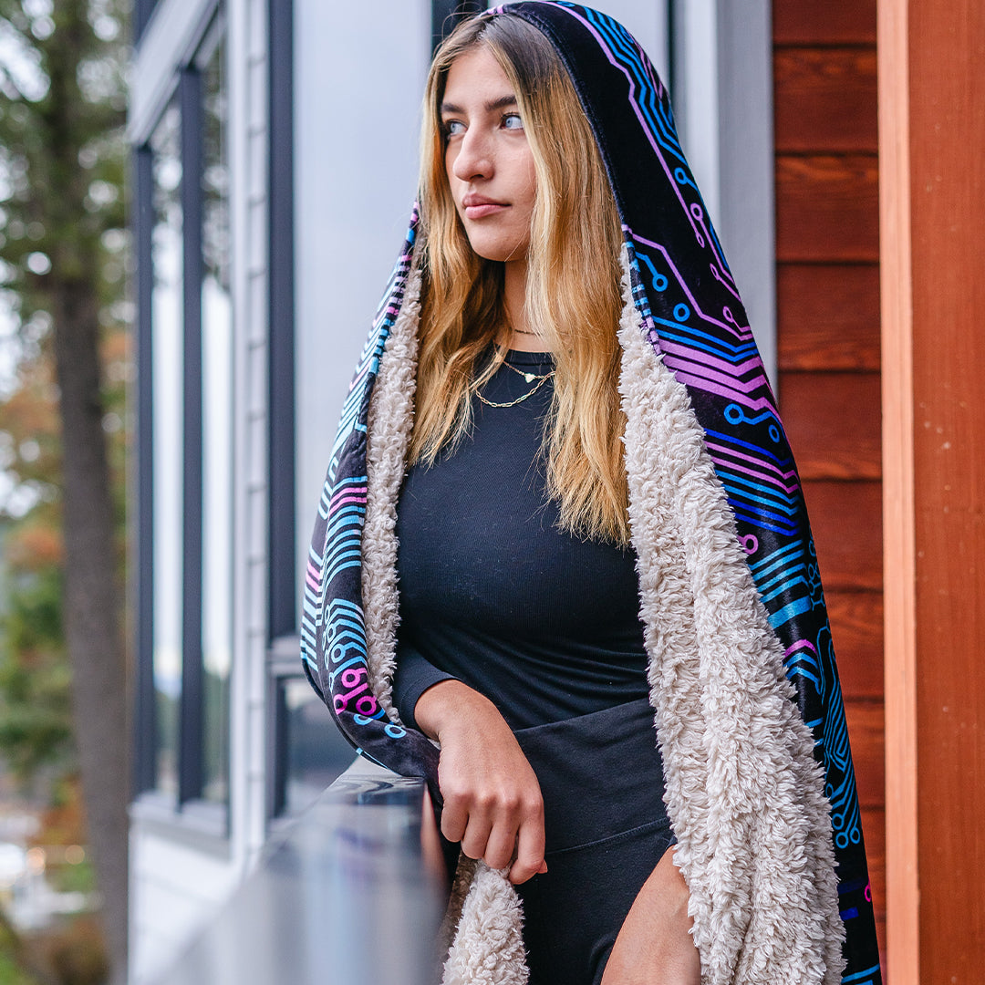 Hooded Blanket Cyber Hooded Blanket - Limited