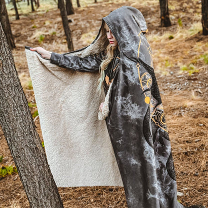 Hooded Blanket Dragon Rider Hooded Blanket
