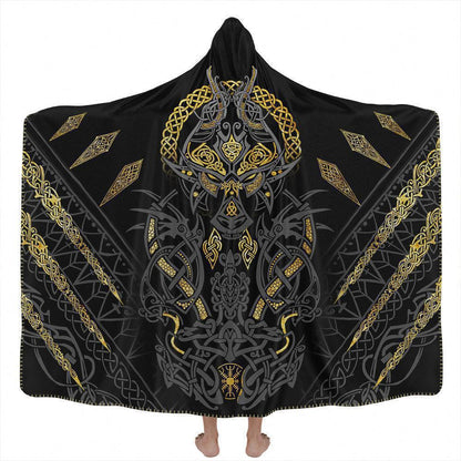 Hooded Blanket Fenrir's Wrath Hooded Blanket