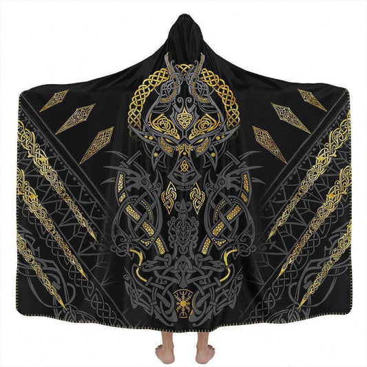 Hooded Blanket Fenrir's Wrath Hooded Blanket