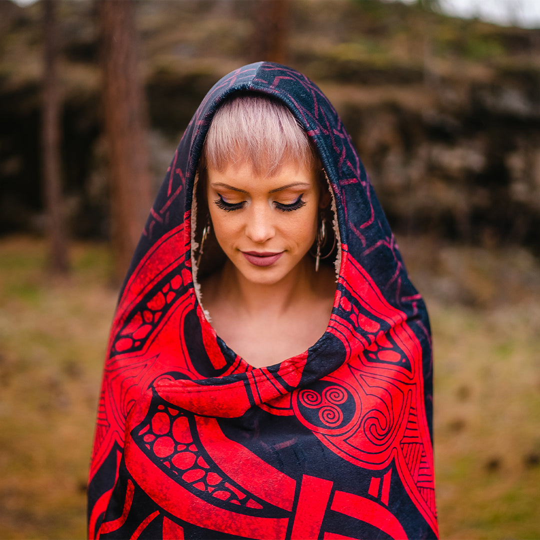 Hooded Blanket Freya Hooded Blanket