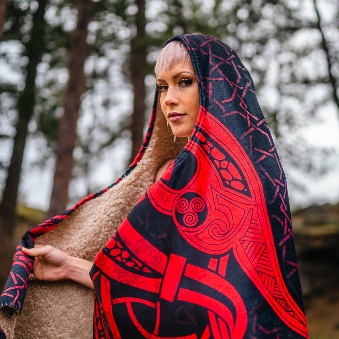 Hooded Blanket Freya Hooded Blanket