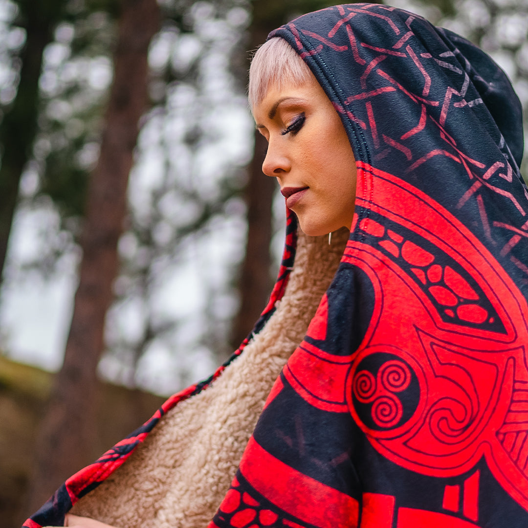 Hooded Blanket Freya Hooded Blanket