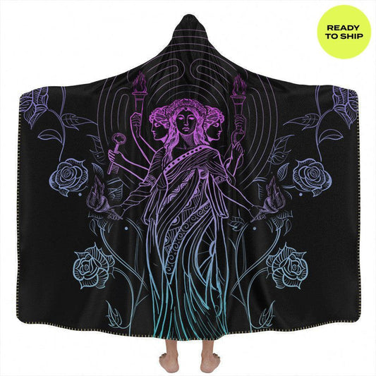 Hooded Blanket Hecate Hooded Blanket - Limited - Ready To Ship RTS-LTDHEC_HOODED-BLANKET-60x80-SHERPA