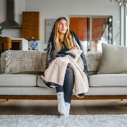 Hooded Blanket Magick Hooded Blanket - Ready To Ship RTS-MAGICK_HOODED-BLANKET-60x80-SHERPA