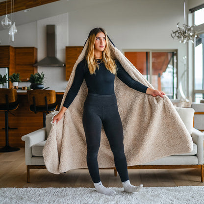 Hooded Blanket Magick Hooded Blanket - Ready To Ship RTS-MAGICK_HOODED-BLANKET-60x80-SHERPA