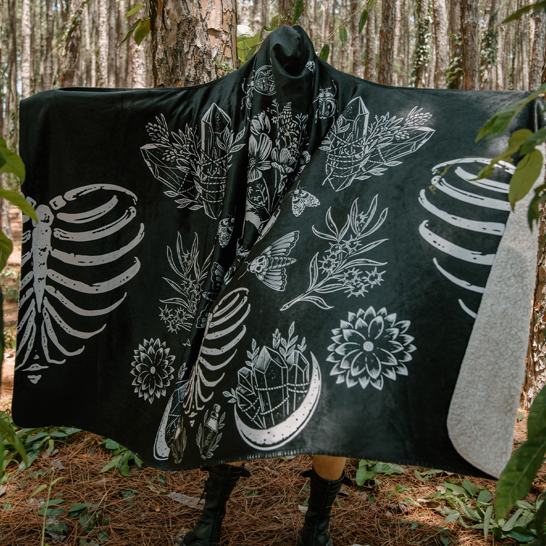 Hooded Blanket Magick Hooded Blanket - Ready To Ship RTS-MAGICK_HOODED-BLANKET-60x80-SHERPA
