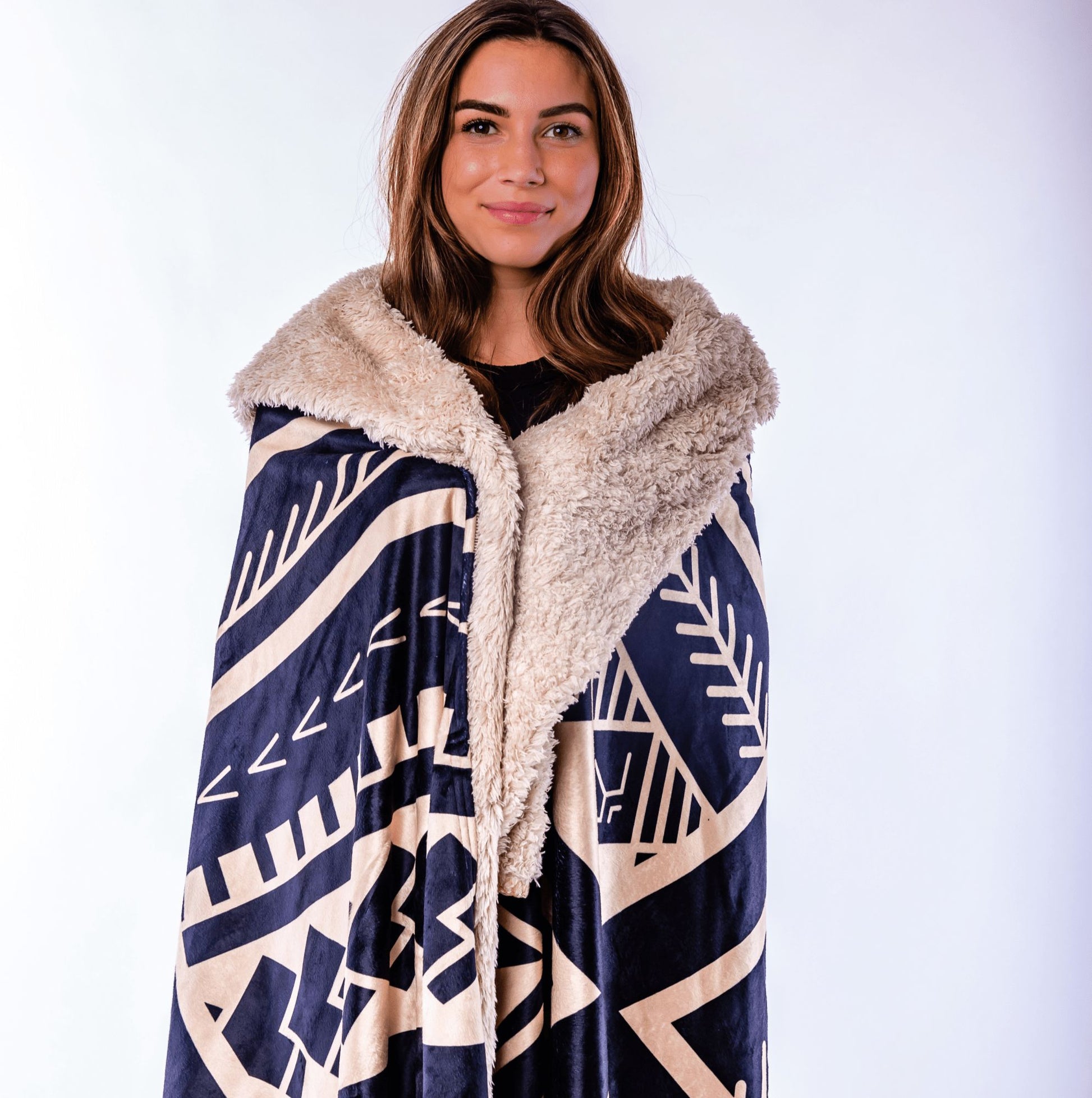 Hooded Blanket Makaina Hooded Blanket