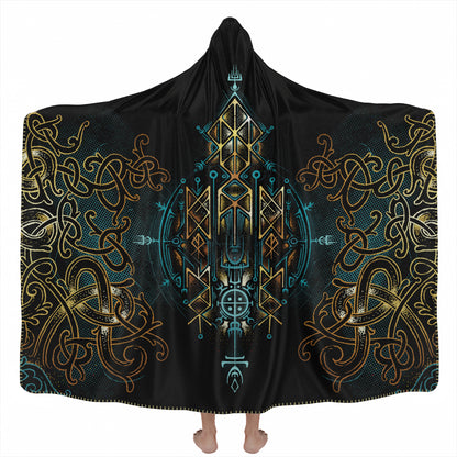 Hooded Blanket Mead of Poetry Hooded Blanket