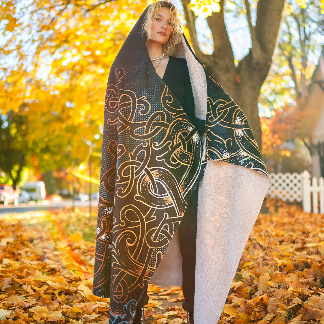 Hooded Blanket Mead of Poetry Hooded Blanket