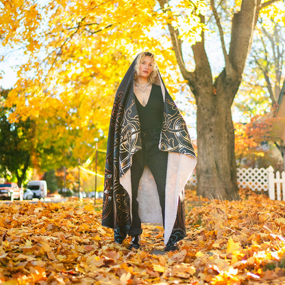 Hooded Blanket Mead of Poetry Hooded Blanket