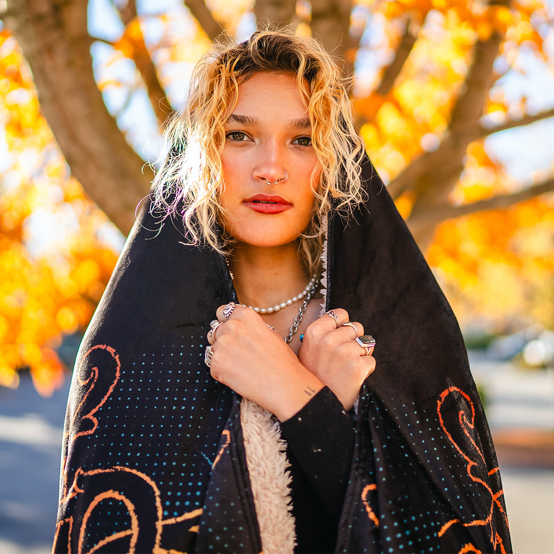 Hooded Blanket Mead of Poetry Hooded Blanket